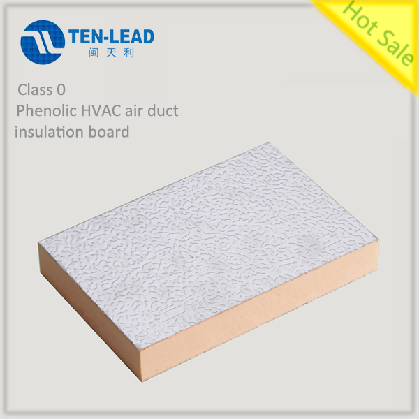 Phenolic HVAC air duct inslulation board