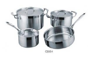 Stainless steel cookware set18 System 1