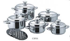 Stainless steel cookware set7 System 1