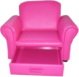 Child's PU Chair with Drawer System 1