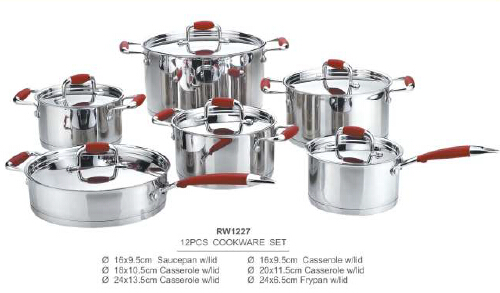 304 201 stainless steel cookware14 System 1