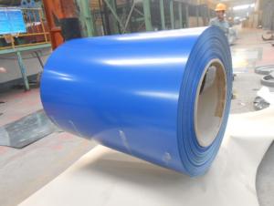 Pre-Painted Galvanized/Aluzinc Steel Sheet in Coil Royal Blue 0.25mm System 1