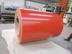 Pre-Painted Galvanized/Aluzinc Steel Sheet in Coil Brick Red 0.29mm System 1