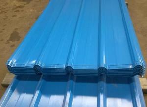 Pre-Painted  Galvanized Corrugated Steel---Royal Blue