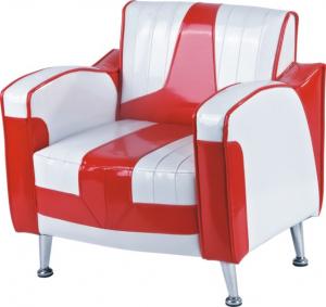 Child's Single Chair with Shiny PU System 1
