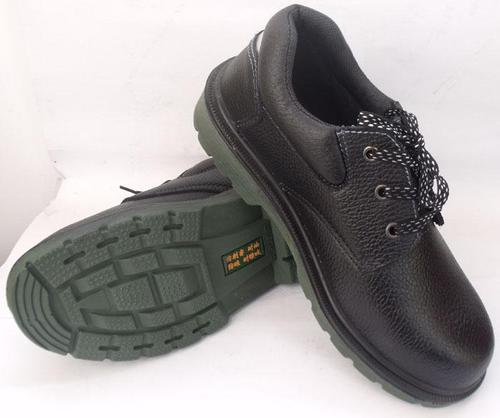 Safety Shoe New Leather High Heel Steel Toe System 1