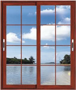 Exterior Slide Type Aluminum Frame House Window Grill Design