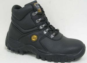 Safety Shoe with Steel Toe And Good Year Welt Construction