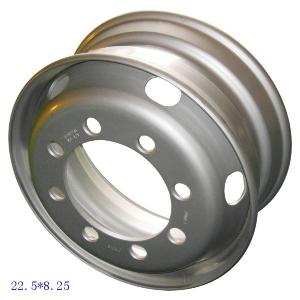 Truck Wheel Tubeless Steel Wheel Rim 8.25x22.5