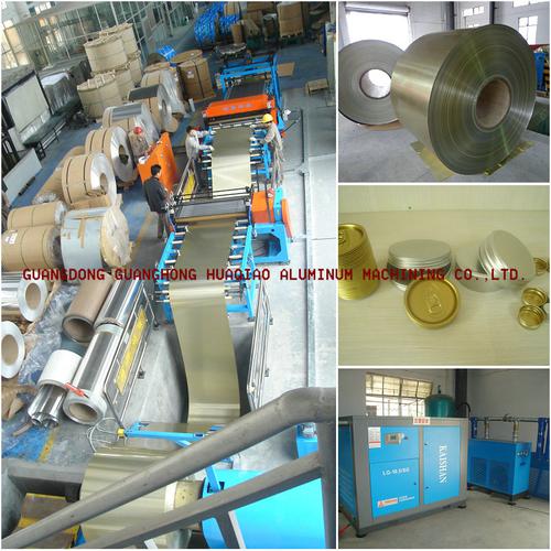 China Aluminum Coil Can End Stock System 1