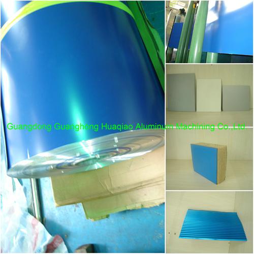 Blue Color Coated 6061 T6 Aluminum Alloy Coil System 1