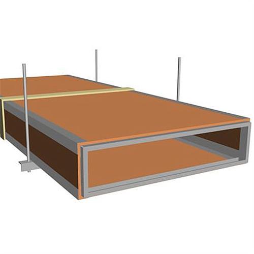 Calcium silicate board ducting fireproof material 0.95 low density BS476-4cetfication System 1