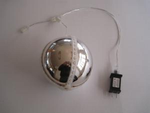 4"/6" Silver Meteor LED Light Sphere