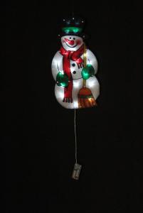 PVC Deco Christmas Light with Battery Operated