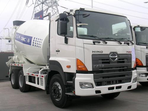 Hino 9m3 concrete mixer truck System 1