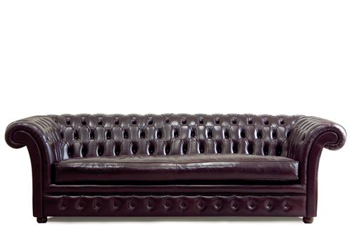 Old style leather sofa R339 System 1