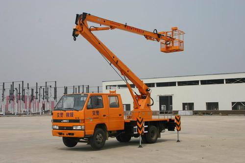 14m Articulated boom aerial working platform System 1