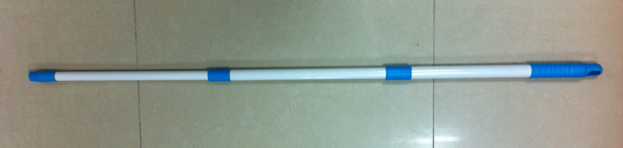 Telescopic aluminum mop handle