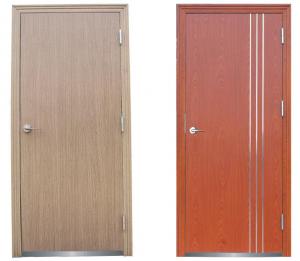 Wooden Fireproof Door Manufactory with Good Quality System 1