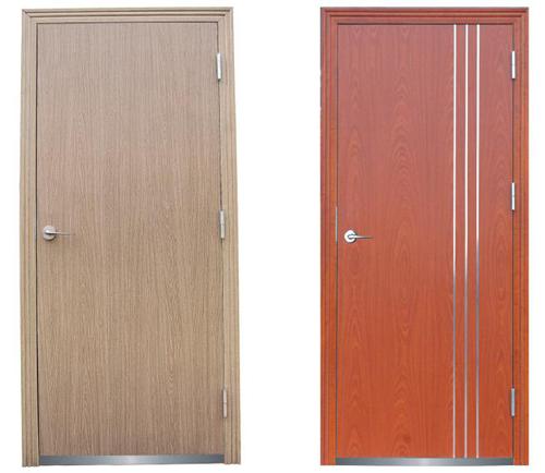 Wooden Fireproof Door Manufactory with Good Quality System 1