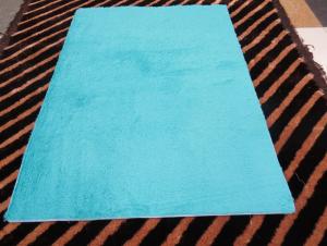 Good Quality Royal Blue Polyester Blended Carpet