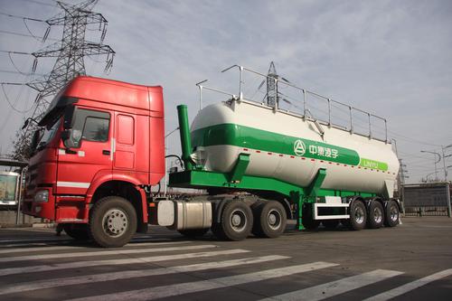 CIMC LINYU lifting tank semi trailer System 1