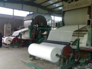 Tissue Paper Making Machine  Width Max 1092-2400mm