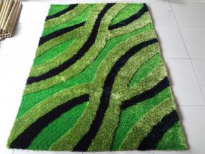 Good Quality Cut Pile Polyester Shaggy Carpet System 1