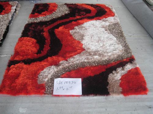 Chinese Polyester Silk  Floor Carpet System 1