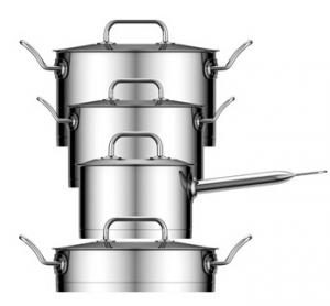 Stainless Steel Cookware straight