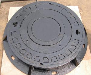 Manhole Cover C250 Ductile Casting Iron Construction Used