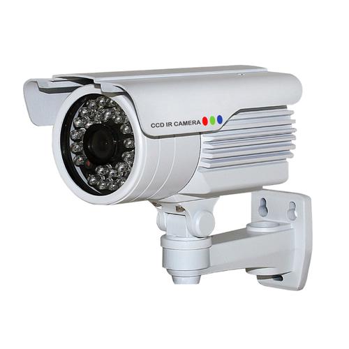 CCTV IR Waterproof Camera with 30pcs IR Leds and 25M IR Range, 3.6mm Lens and Cable Built in Bracket System 1