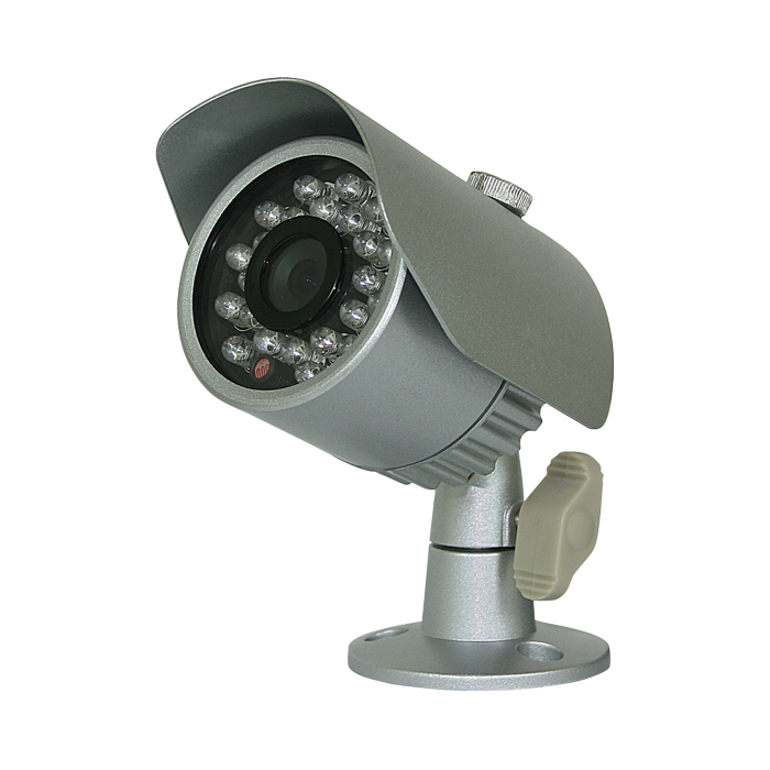 CCTV Camera IR Waterproof Fixed Camera with 23pcs IR Leds and  20M IR Range 420-1000TVL