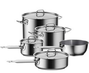 Stainless Steel Cookware 10pcs set