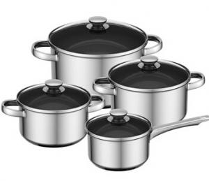 Stainless Steel Cookware straight shape