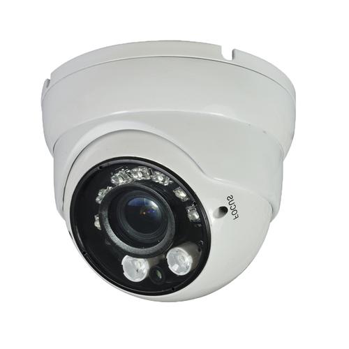 CCTV Camera Metal Dome Camera with 2pcs 30U Array IR and 7pcs Piranha Led System 1