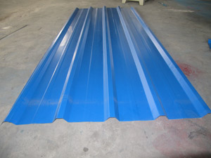 corrugated sheet metal roof making machine