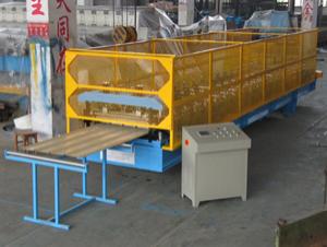 corrugated roofing tile making machine