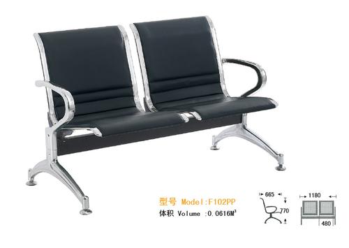 WNACS-Two SeatsAirport Waiting Chair with  PVC or PU Cushion System 1