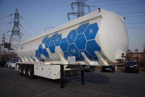 aluminum alloy fuel tank semi trailer System 1