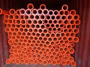 CONCRETE PUMP DELIVERY PIPE WITH 175 Male and female Fange System 1