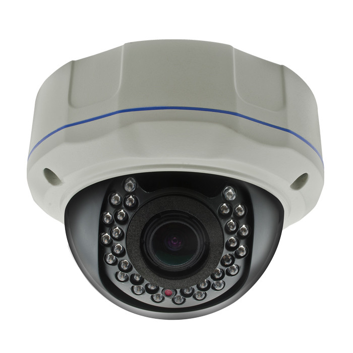CCTV Camera Metal Dome Camera with 30pcs Leds and 25m IR Range real ...