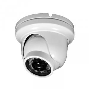 Small Size Metal Dome Camera for CCTV Surveillance with 23pcs IR Leds and 20M IR Range CMOS, CCD Optional