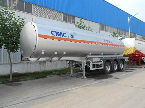 CIMC LINYU 40m3 fuel tank semi trailer System 1