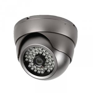 CCTV Camera 3.5 Metal Dome Camera with 48pcs Leds 6mm Lens, Sony, Sharp CCD Optional