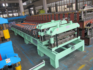 metal roof tile roll forming machine