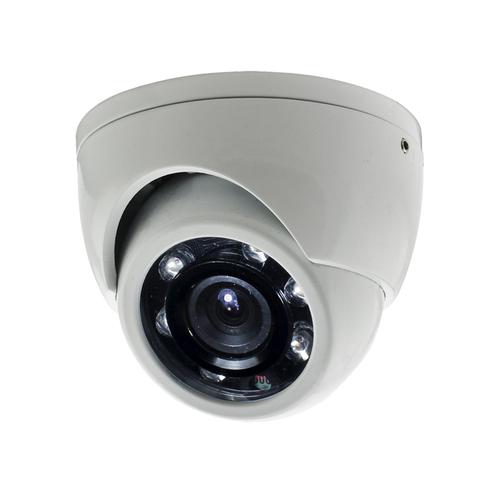 Small Size Metal Dome Camera for CCTV Surveillance with 6pcs IR Leds and 5M IR Range CMOS, CCD Optional System 1