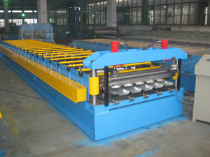 aluminum roof sheet double roll forming machine System 1