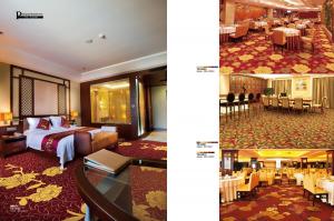 Nylon printed carpet for hotel room System 1