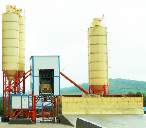 High quality concrete mixing plant production capacity 25m3 per hour System 1